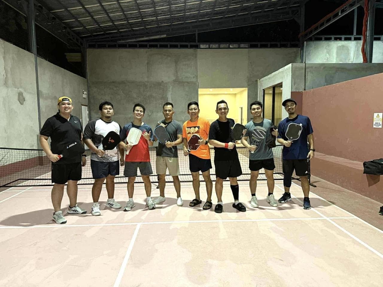 Pickleball players at QSports Club